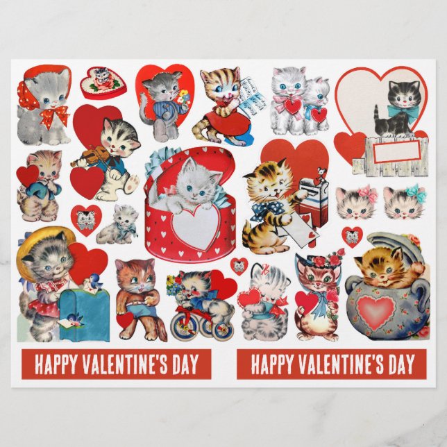 Genuine (not AI) Vintage Valentines (Front)