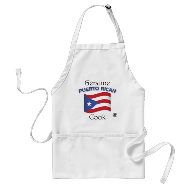 Genuine Puerto Rican Cook Standard Apron (Front)