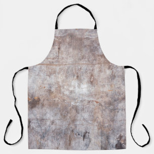 Genuine vintage washouts on the wooden surfaceaged apron
