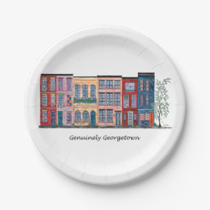 Genuinely Georgetown Paper Plate