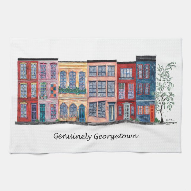 Genuinely Georgetown Tea Towel (Horizontal)