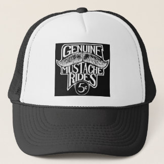 GenuineMustacheRides.jpg Trucker Hat