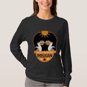 Genus Pelecanus Bird Art   T-Shirt