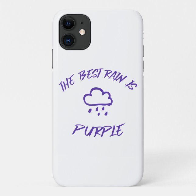 GenX The Best Rain is Purple  Case-Mate iPhone Case (Back)