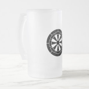 Genzou Frosted Glass Beer Mug