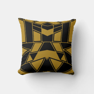 Geo #545 Gold Cushion