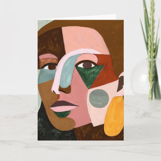 Geo Face Card (Front)