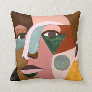 Geo Face Cushion