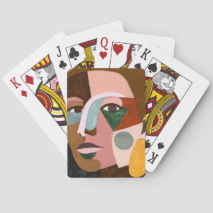 Geo Face Playing Cards