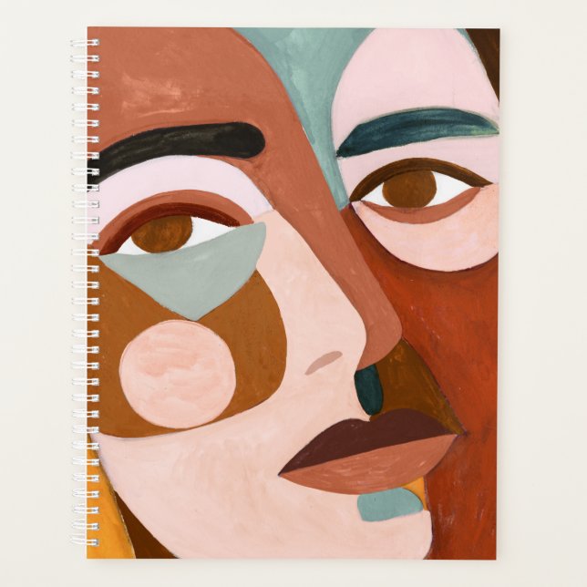 Geo Face Upclose Planner (Front)