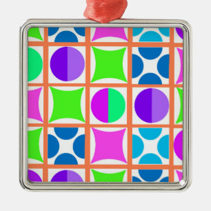 Geo Metal Tree Decoration
