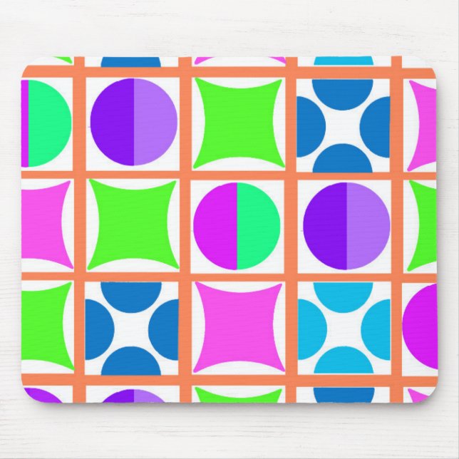 Geo Mouse Mat (Front)