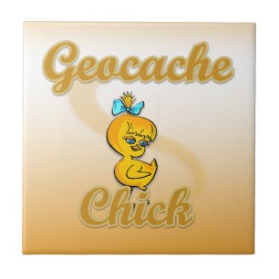 Geocache Chick Tile
