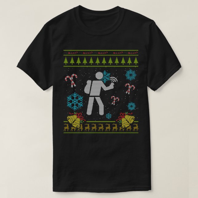 Geocache Christmas Sweater Shirt Geocaching Christ (Design Front)