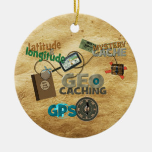 Geocache Fever - Customise Ceramic Tree Decoration