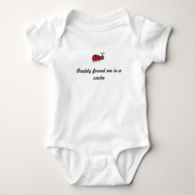 Geocache Ladybug Shirt (Front)