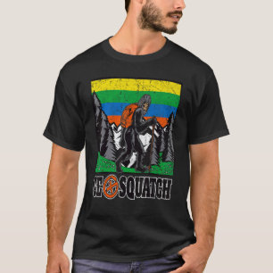 Geocache Shirt Sasquatch Bigfoot Hiking Outdoors G