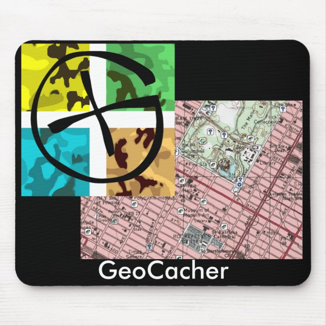 GeoCacher Mousepad (Front)