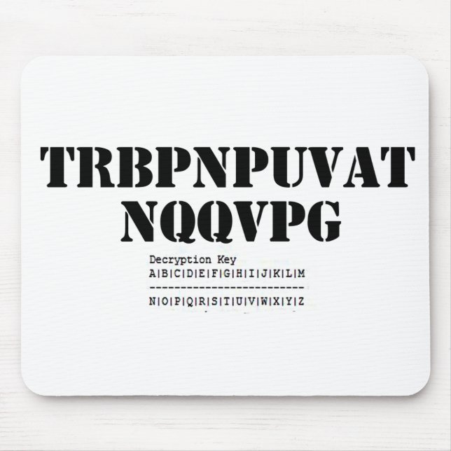 Geocaching Addict Mouse Mat (Front)