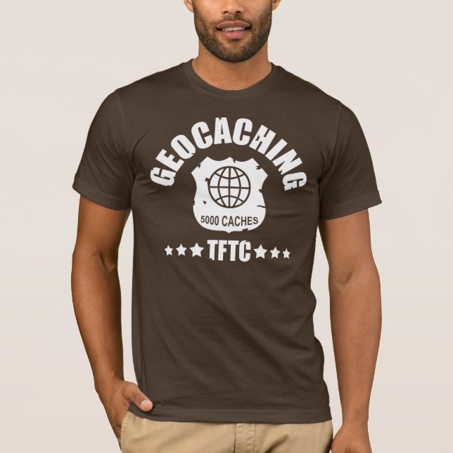 Geocaching Award 5000 T-Shirt (Front)