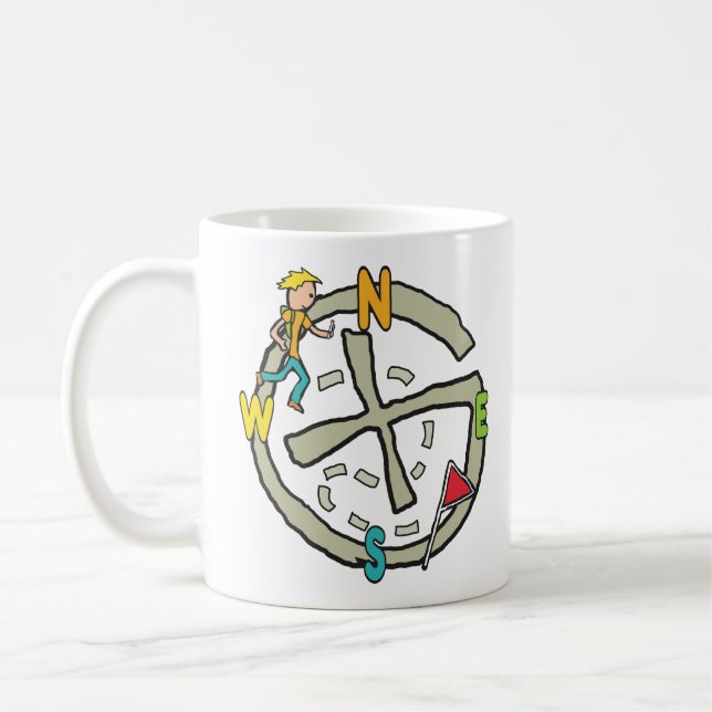 Geocaching Coffee Mug (Left)