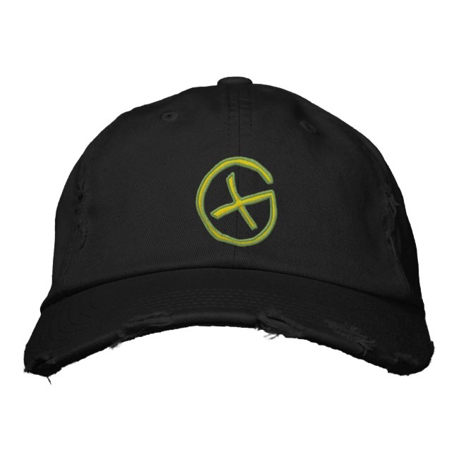 Geocaching Embroidered Hat (Front)