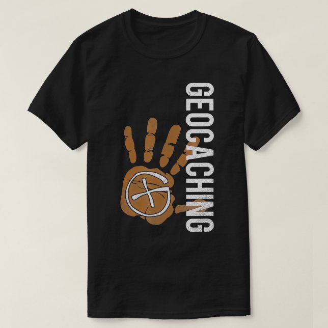 Geocaching every day Eplore Geocaches Activity  T-Shirt (Design Front)