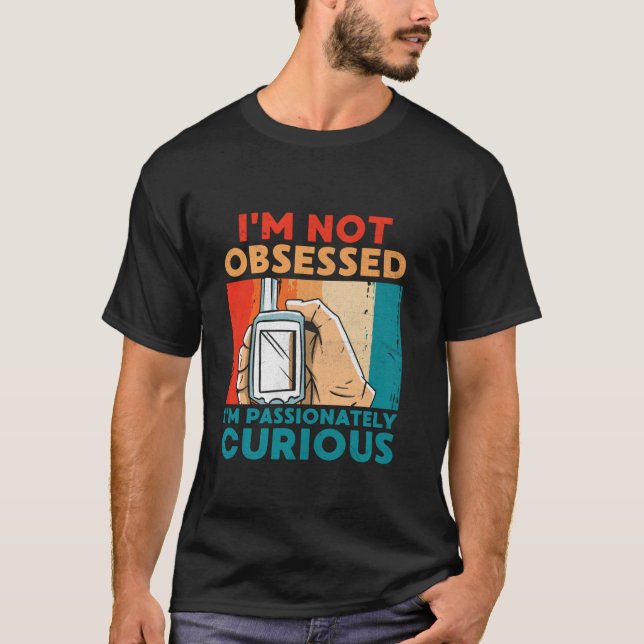 Geocaching Geocache Funny Geocacher Geocacher Sayi T-Shirt (Front)