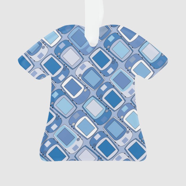 Geocaching GPS Navigation Units Ornament (Front)