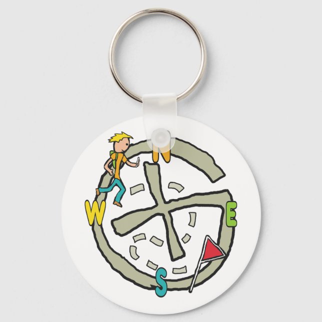 Geocaching Key Ring (Front)