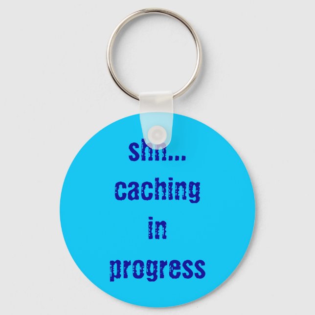 Geocaching Keychain (Front)