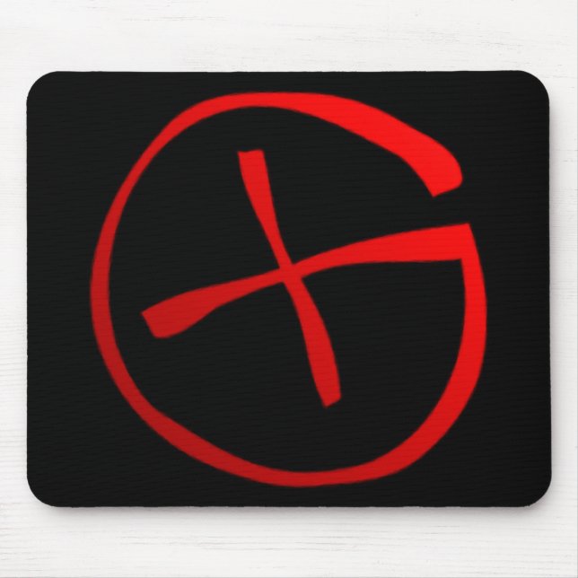 Geocaching Symbol Mouse Mat (Front)