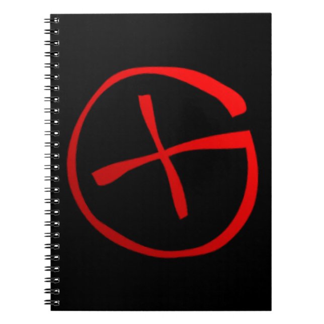 Geocaching Symbol Notebook (Front)