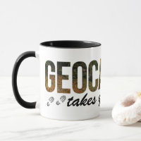 Geocaching Takes You Places Geocacher Gift Mug