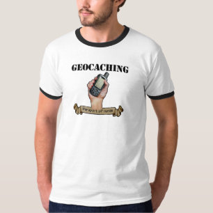 Geocaching -- the sport of nerds! t-shirt