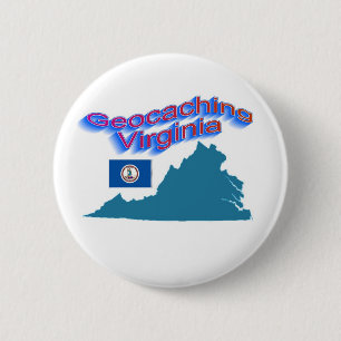 Geocaching Virginia Button