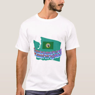 Geocaching Washington Tee