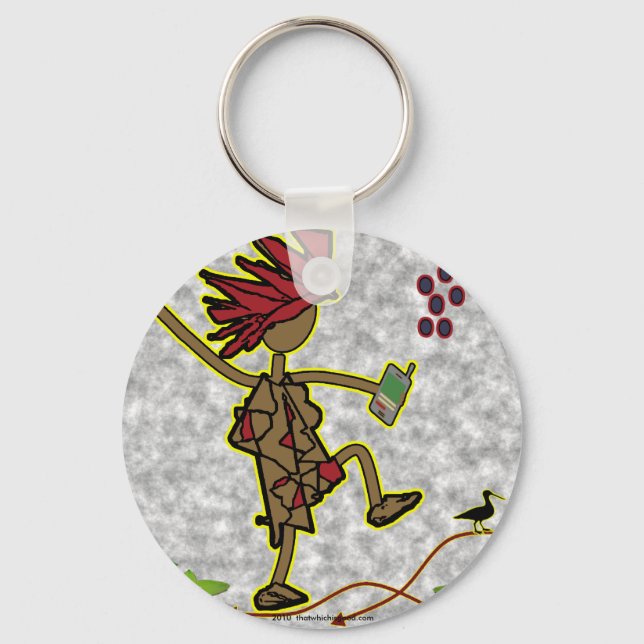 Geocachnig Hide Hunt Find Key Ring (Front)