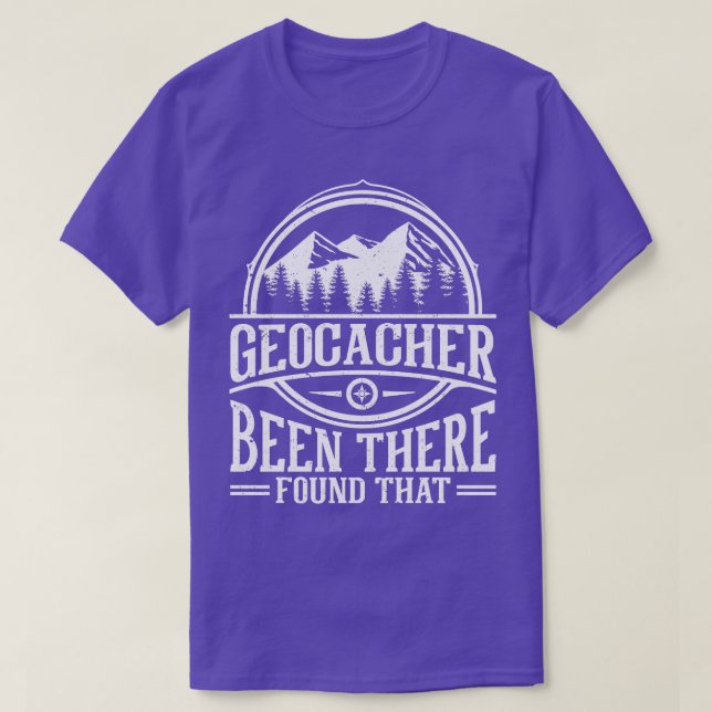 Geocashing Geocahing Geocacher Geocache Geocaching T-Shirt (Design Front)