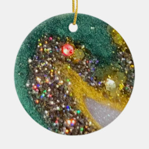 Geode Christmas Ornament 