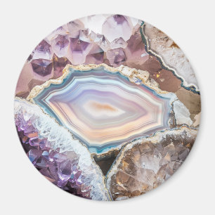 Geode Crystal   Crystal Photo Magnet