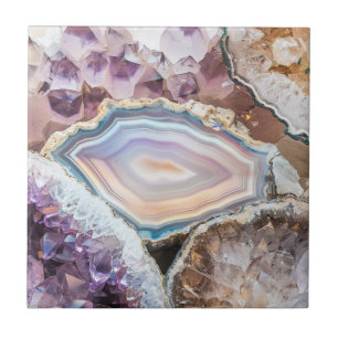 Geode Crystal  Crystal Photo Tile
