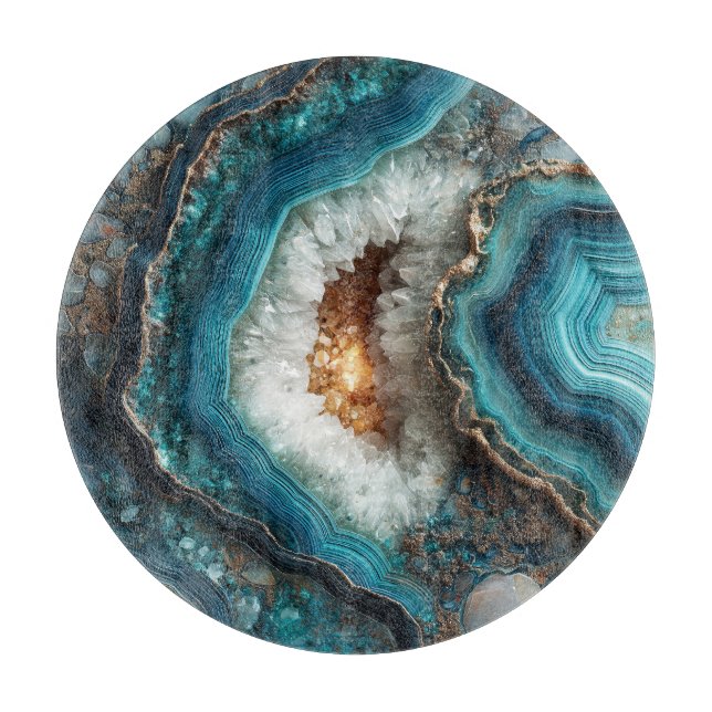 Geode Cutting Board (Front)