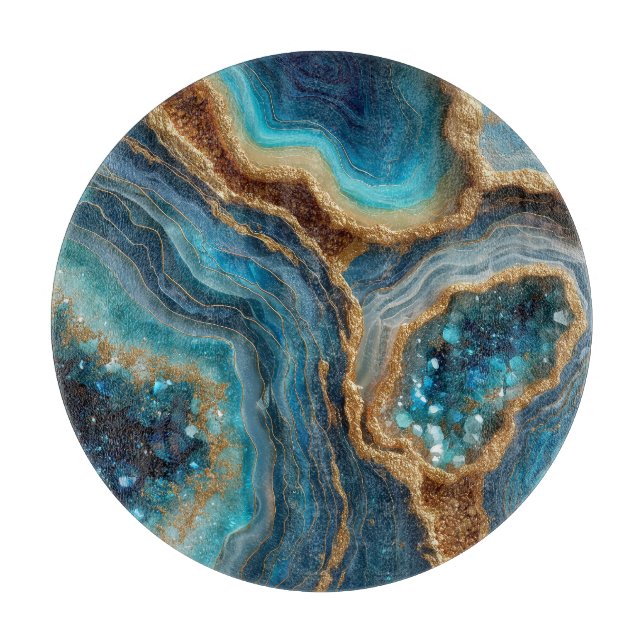 Geode Cutting Board (Front)