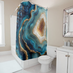 Geode Shower Curtain