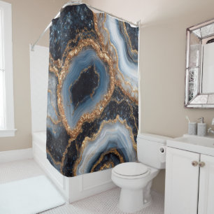 Geode Shower Curtain