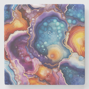 Geode Stone Coaster