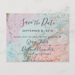 Geode Wedding Invitation Suite