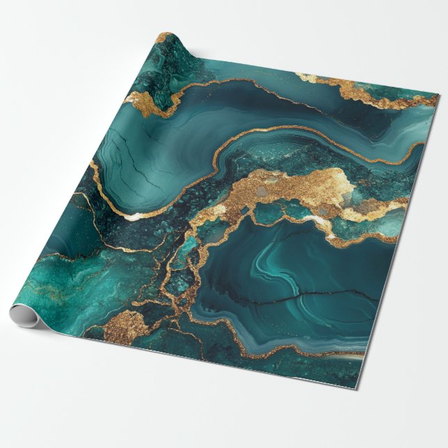 Geode Wrapping Paper (Unrolled)