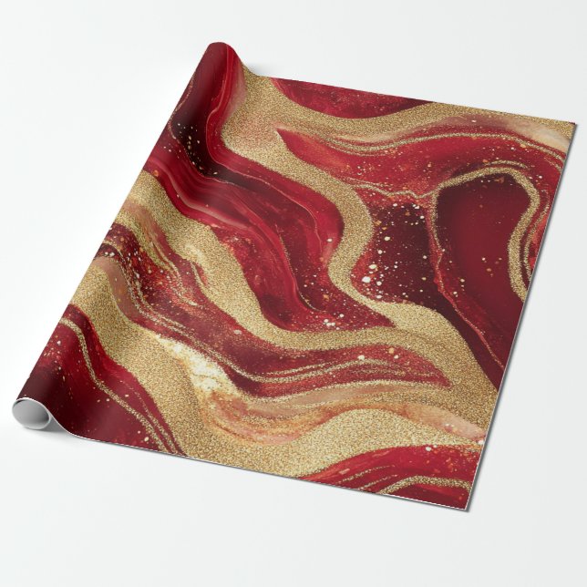 Geode Wrapping Paper (Unrolled)